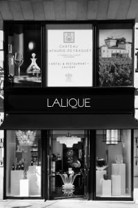 devanture de la boutique Lalique à Bordeaux